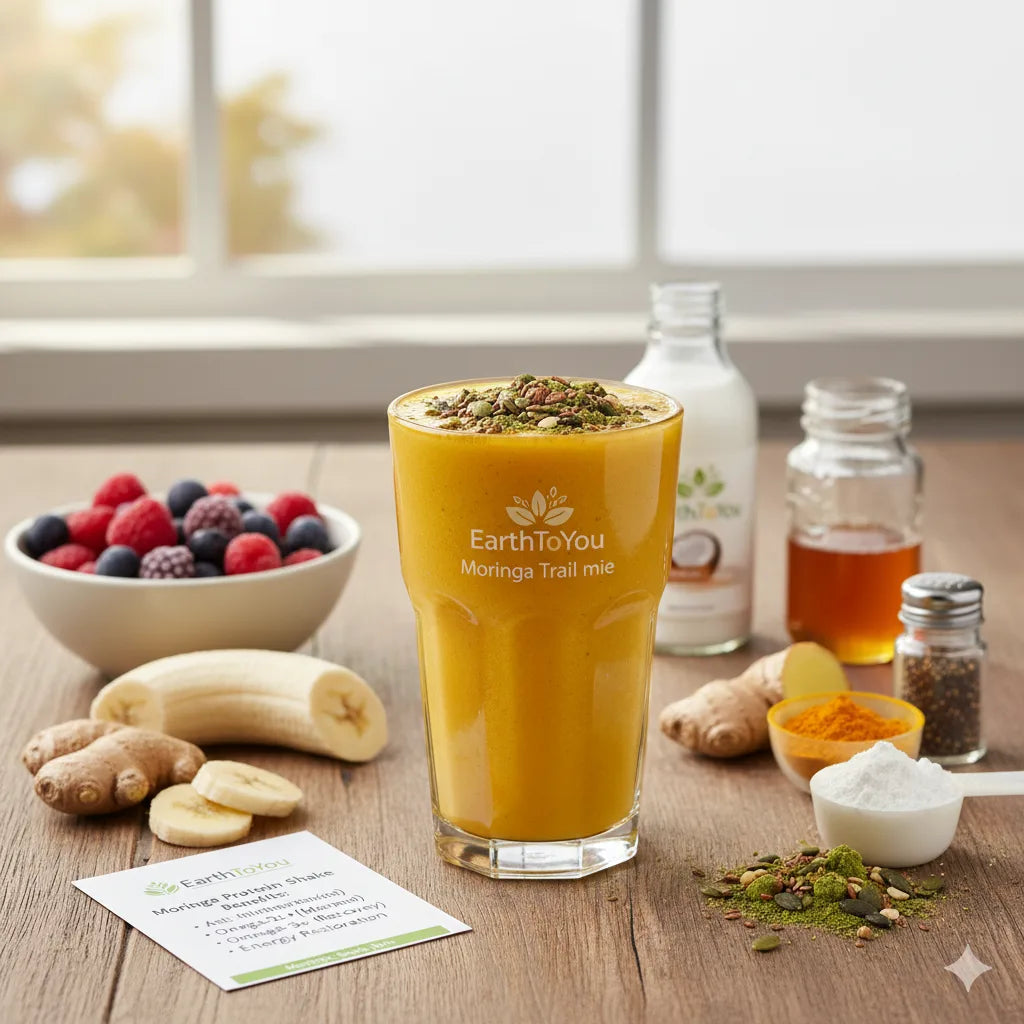 Golden Berry Protein Shake