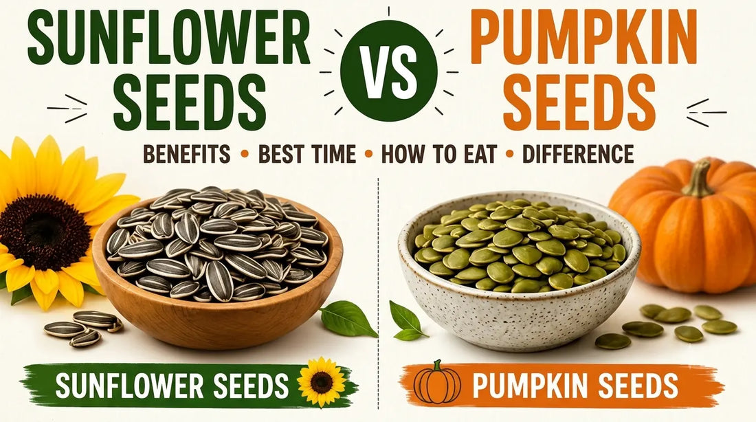 Pumpkin Seeds vs Sunflower Seeds: The Practical Difference