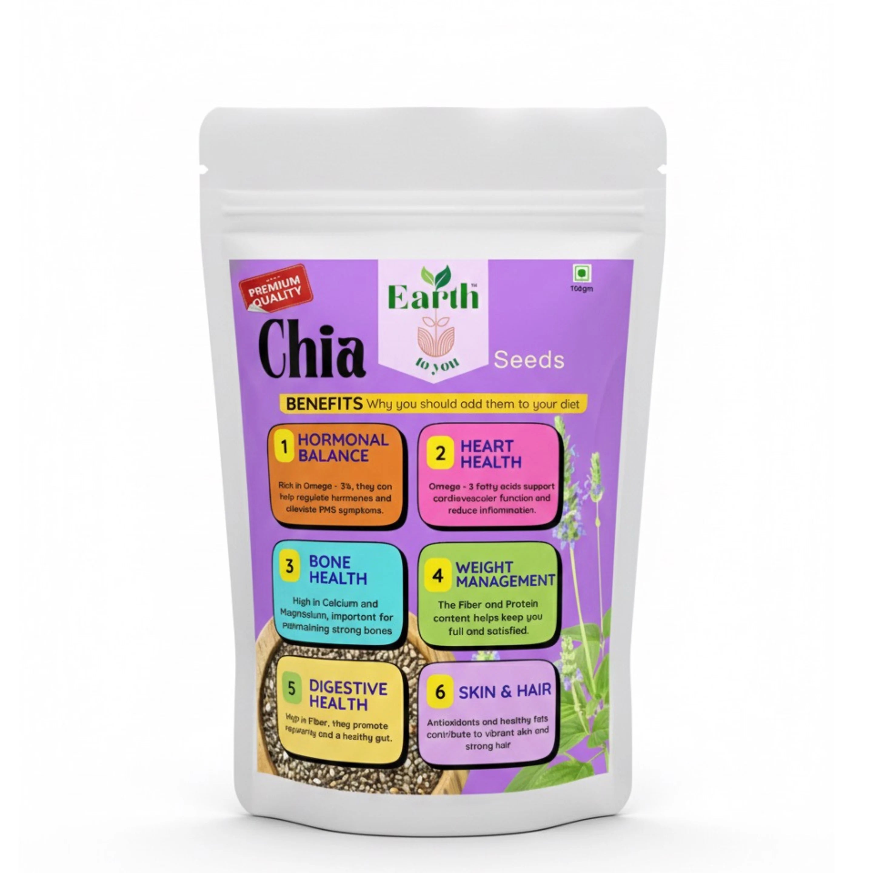 Raw Chia Seeds