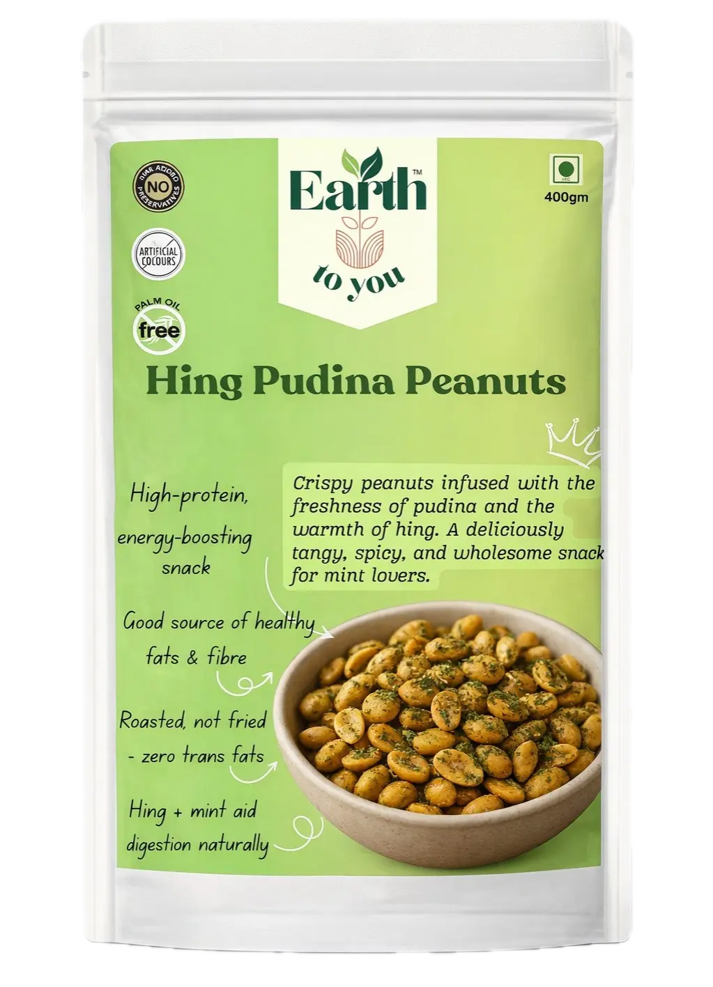 Hing Pudina Peanuts