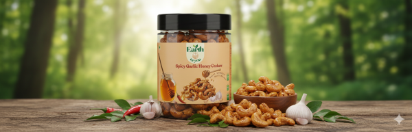 Spicy Garlic Honey Cashew